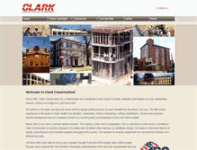 Tablet Screenshot of clarkinc.com